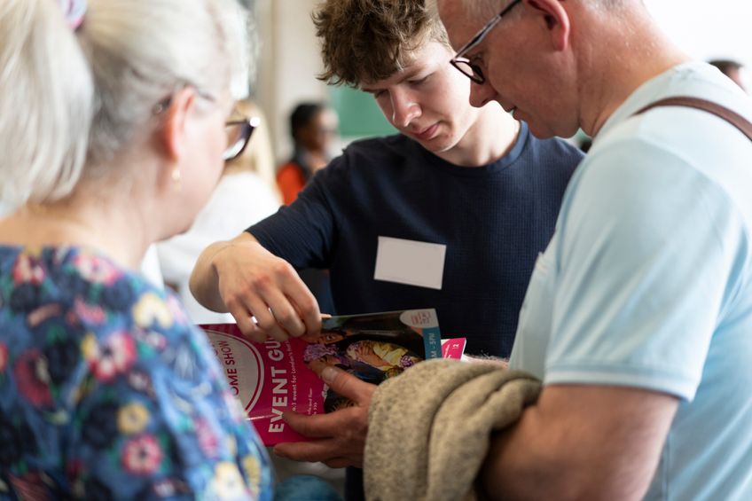 First time buyer attends a Share to Buy Live home show